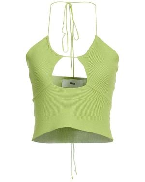 SOLOTRE Lime Top Viscose, Polyester - Green