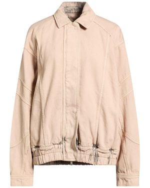 Golden Goose Denim Outerwear - Natural