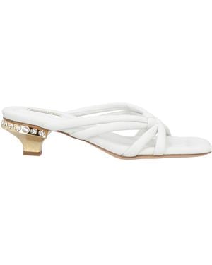 Casadei Sandals Leather - White