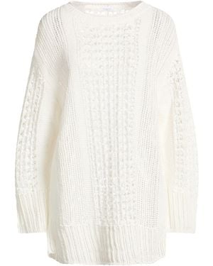 Malo Sweater Hemp - White