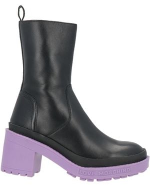 Love Moschino Ankle Boots Calfskin - Brown