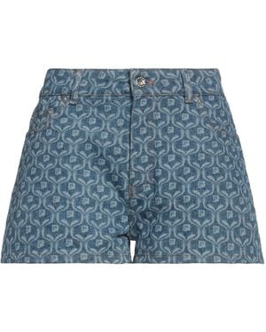 Rabanne Denim Shorts - Blue