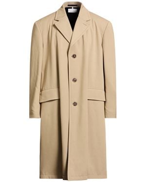 MM6 by Maison Margiela Khaki Coat Viscose - Natural