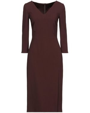 Dolce & Gabbana Solid Colour Slim-Fit Dress - Purple