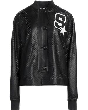 Simonetta Ravizza Jacket Shearling - Black