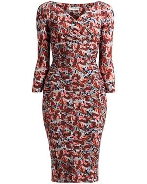 La Petite Robe Di Chiara Boni Vestito Midi - Rosso