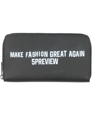 5preview Wallet Leather - Black