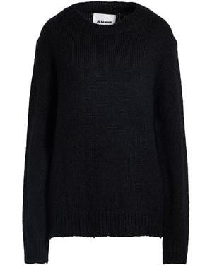 Jil Sander Sweater Alpaca Wool, Virgin Wool, Polyamide - Black