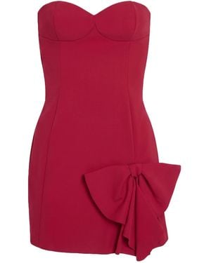 La Petite Robe Di Chiara Boni Mini Dress Polyamide, Elastane - Red