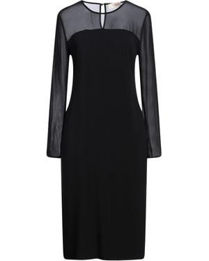 Jucca Midi Dress Acetate, Viscose - Black