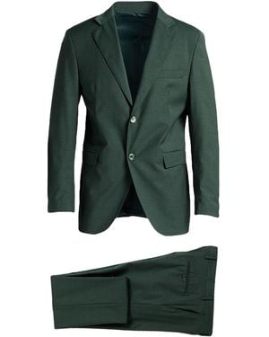 Massimo Rebecchi Suit Polyester, Wool, Elastane - Green