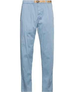 White Sand Slate Pants Cotton, Tencel, Cashmere, Elastane - Blue