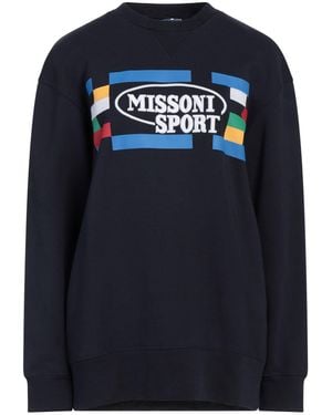 Missoni Sweatshirt Cotton - Blue