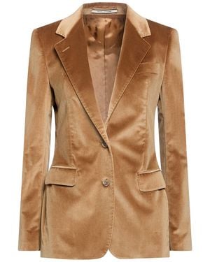 Tagliatore 0205 Blazer Cotton, Elastane - Brown