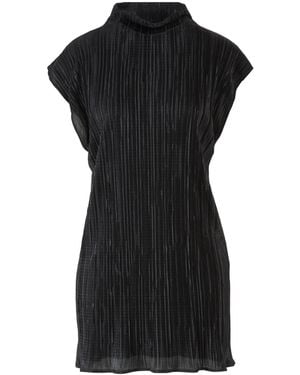 SOLOTRE Lime Top Viscose, Silk - Black