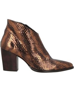 Zinda Ankle Boots Leather - Brown