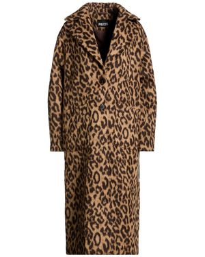 Pieces Coats - Natural