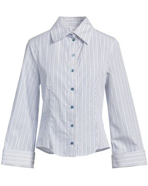 ..,merci Shirt Cotton - Blue