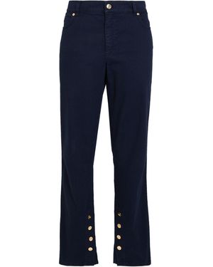 ESCADA Midnight Pants Cotton, Elastane - Blue