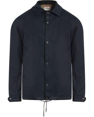 Low Brand Midnight Jacket Cotton, Polyurethane - Blue