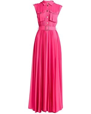 EUREKA by BABYLON Fuchsia Maxi Dress Polyamide - Pink