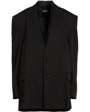 Ann Demeulemeester Blazer Cotton, Acetate, Viscose - Black