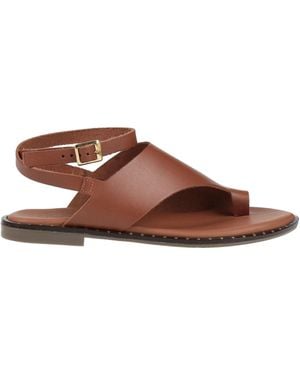 Ottod'Ame Thong Sandal Leather - Brown