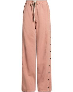 Rick Owens Pants Cotton - Pink