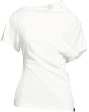 Courreges T-Shirt Cotton - White