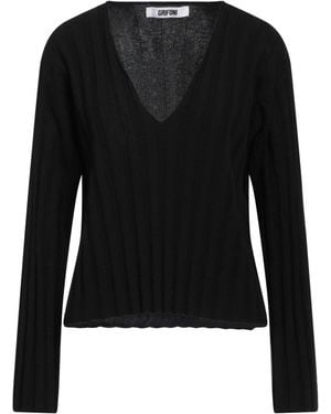 Grifoni Jumper Virgin Wool - Black