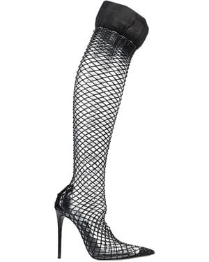 Le Silla Knee Boots - White
