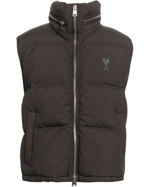 Ami Paris Dark Vest Polyamide - Gray