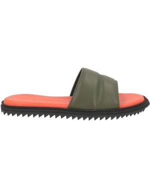Kris Van Assche Military Sandals Leather - Multicolour