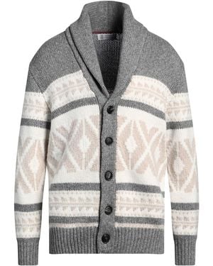 Brunello Cucinelli Cardigan - Grigio