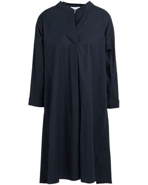Alpha Studio Mini Dress Cotton, Elastane - Blue