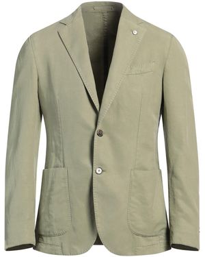 L.B.M. 1911 Blazer Lyocell, Linen, Cotton - Green