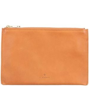 Il Bisonte Tan Pouch Leather - Red