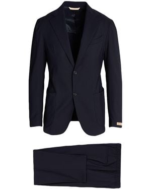Briglia 1949 Midnight Suit Virgin Wool, Elastane - Blue