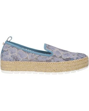 Baldinini Espadrilles Textile Fibres, Leather - Blue