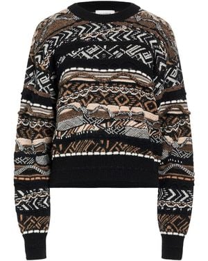 Laneus Jumper Polyamide, Alpaca Wool, Polyacrylic, Textile Fibres, Virgin Wool - Black