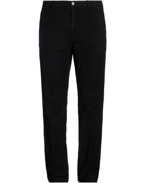 Mason's Pants Cotton, Elastane - Black