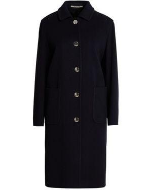 Tagliatore 0205 Coat Virgin Wool, Cashmere - Blue