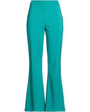 Rinascimento Pants Polyester, Elastane - Blue
