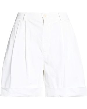 Mason's Shorts & Bermuda Shorts Cotton, Modal, Elastane - White