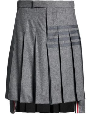 Thom Browne Midi Skirt - Grey