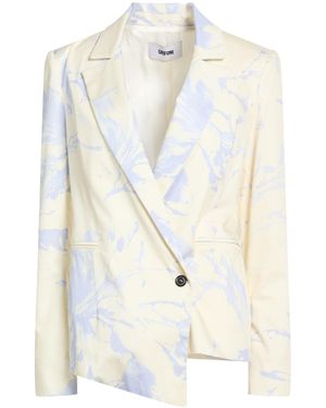 Grifoni Blazer Cotton, Elastane - White