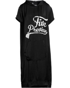 5preview Vestido midi - Negro