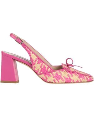 Walter Violet Court Shoes - Pink
