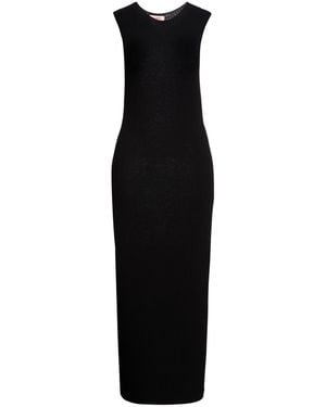 Kontatto Maxi Dress Viscose, Pbt - Black