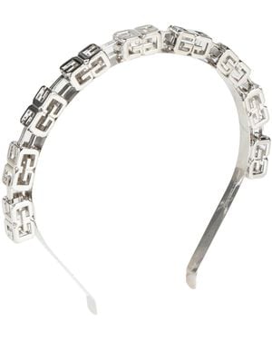 Givenchy Hair Accessory Brass - White